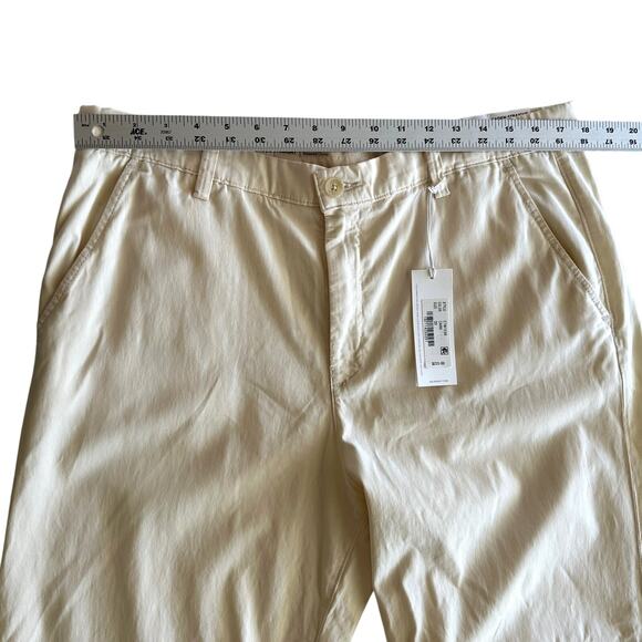 AG Adriano Goldschmied NWT Caden Straight Wide Leg Chino Pants in Canvas 33 - Picture 10 of 12